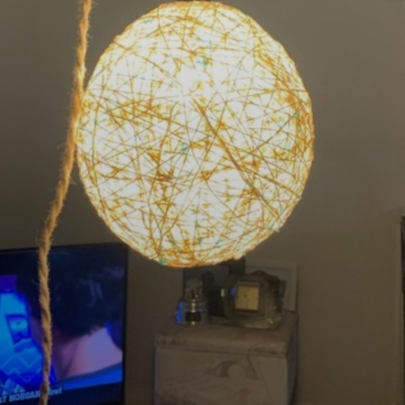 Handmade Hanging globe lamps just about any color you can think of just message - Picture 8 of 8